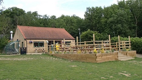 The cafe at Hinchingbrooke Country Park